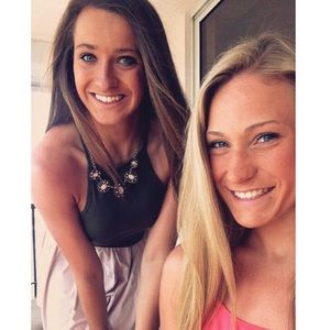 Pink Gem Statement Necklace